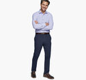 XC+&trade; Motion Long-Sleeve Dress Knit Shirt image number null