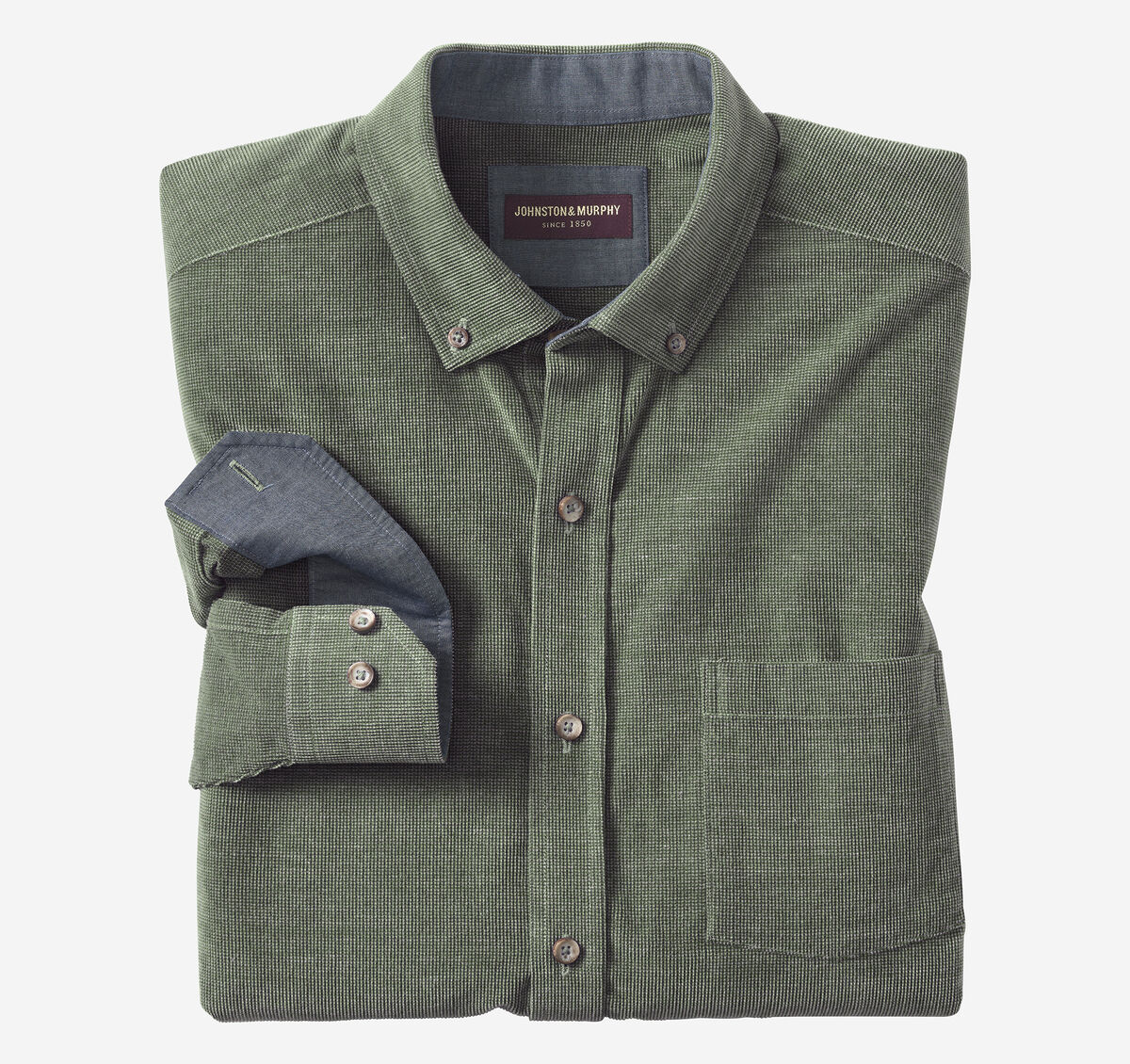 Textured Corduroy Shirt image number null