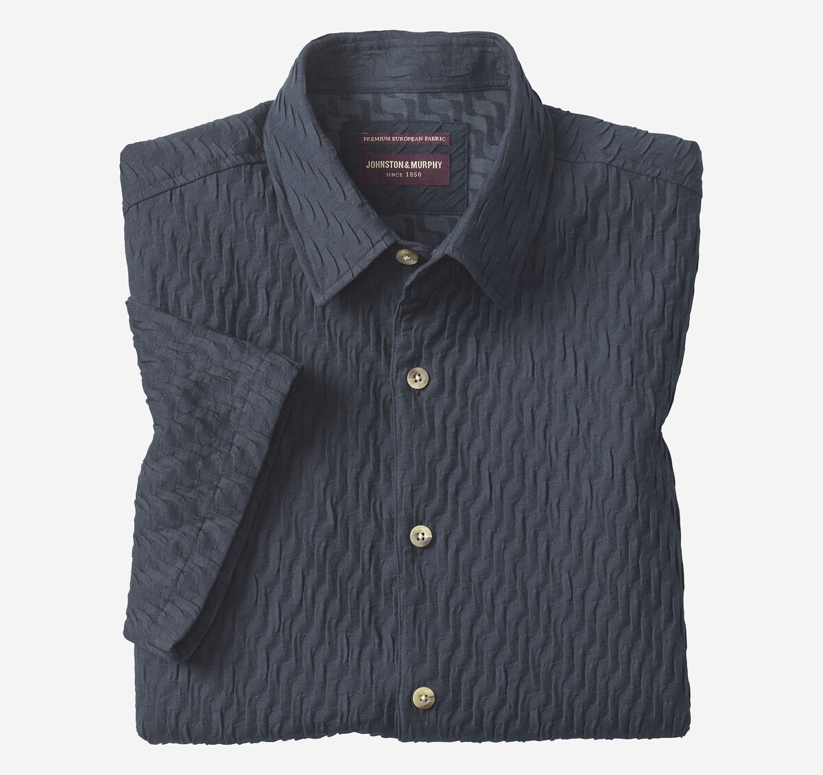 Monterey Textured Short-Sleeve Shirt image number null