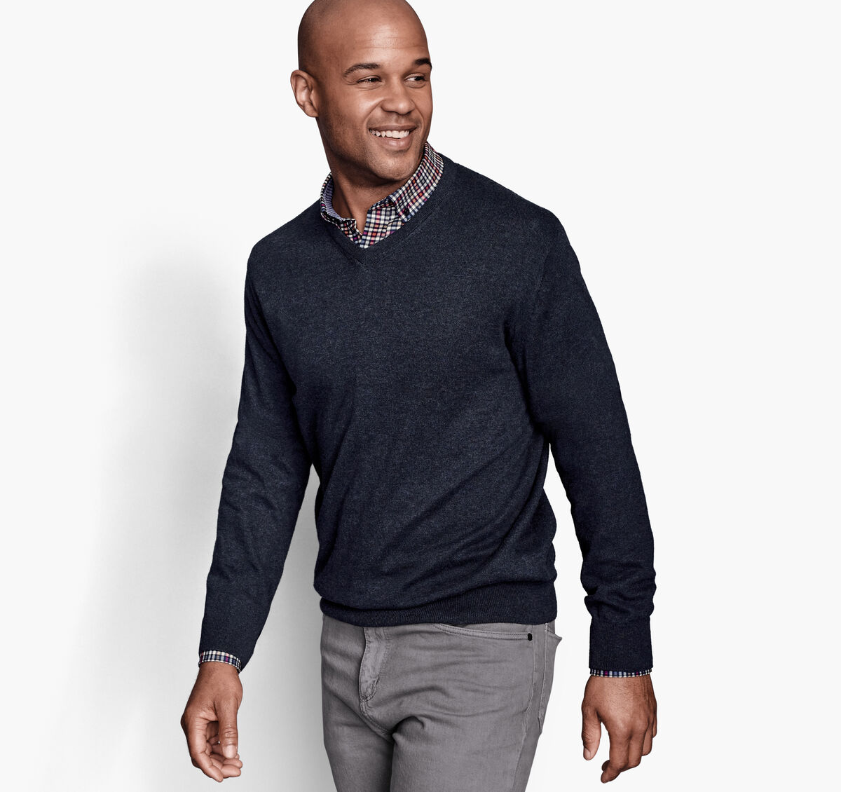 V-Neck Sweater image number null