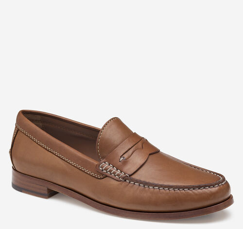 Baldwin Penny Loafer - Cognac Sheepskin