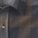 Brushed Button-Front Knit Shirt image number null