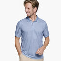 Textured Print Polo image number null