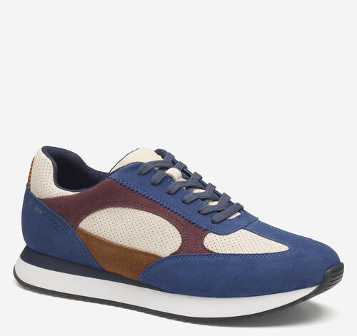 Chase Perfed T-Toe - Blue Multi Suede