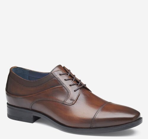 Gibbons Cap Toe - Mahogany Full Grain