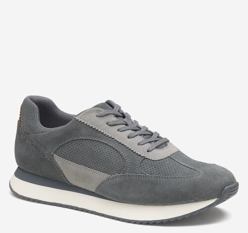 Chase Perfed T-Toe - Gray Suede