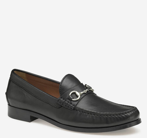 Baldwin Bit Loafer - Black Sheepskin