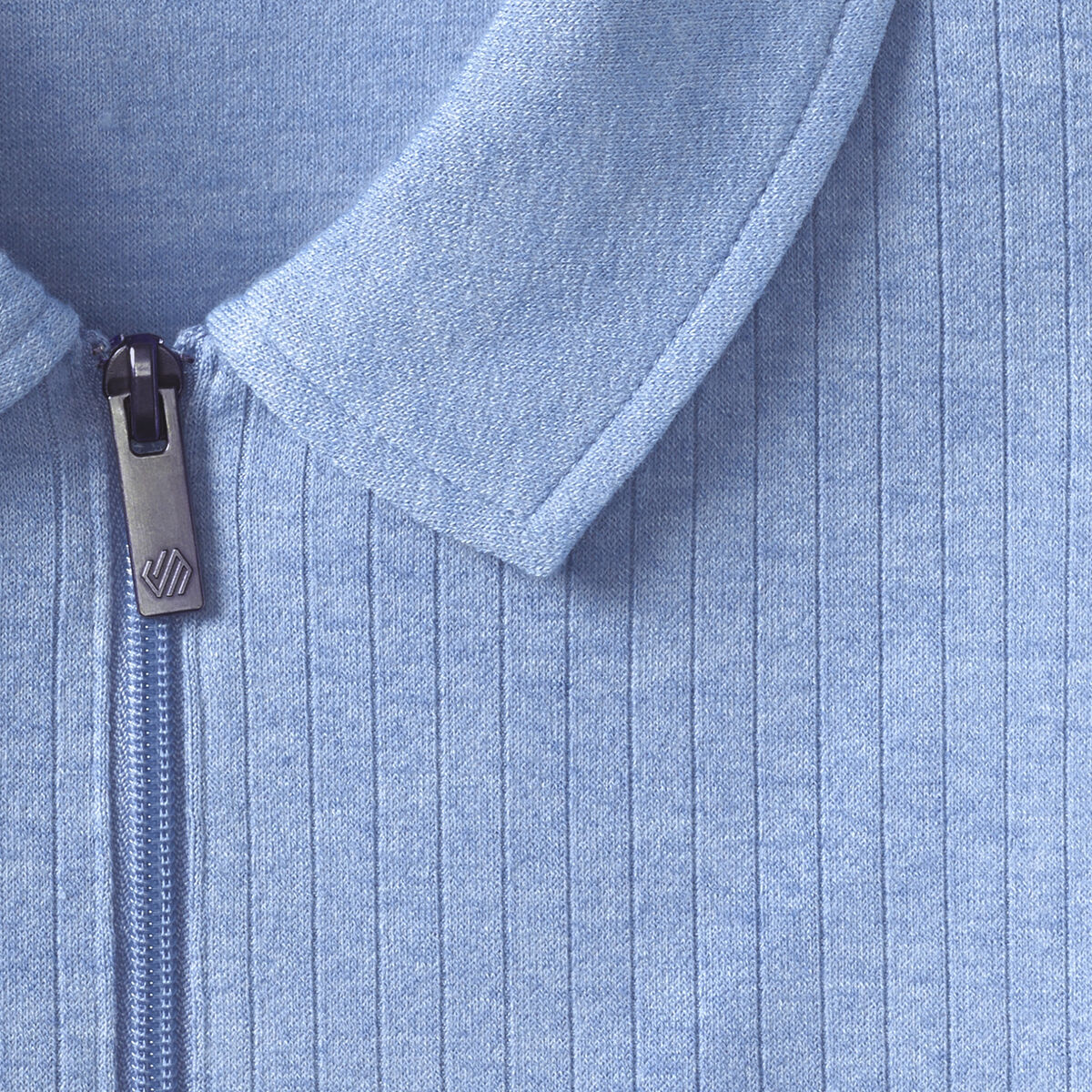 Finn Ribbed Zip Polo image number null