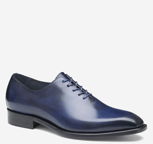 Larson Plain Toe - Navy Italian Calfskin