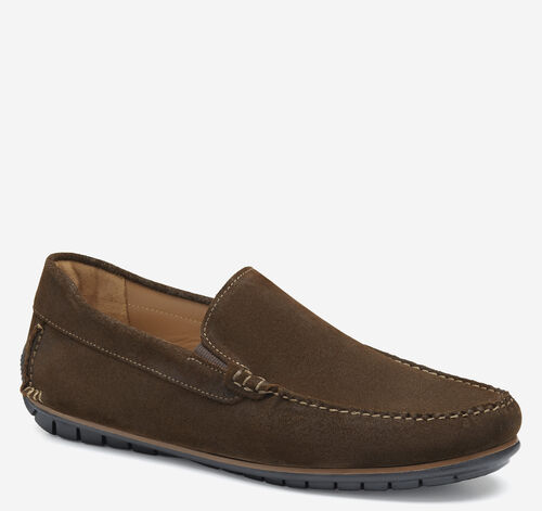 Cort 2.0 Venetian Loafer - Dark Brown Waxed English Suede