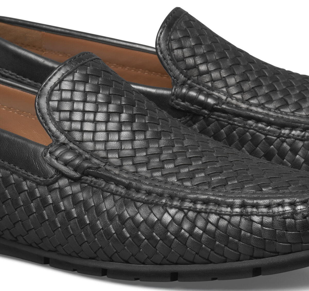 Baldwin Driver Woven Slip-On Loafer image number null