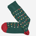 Pima Cotton Holiday-Themed Socks image number null