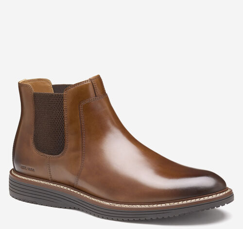 Upton Chelsea Boot - Tan Full Grain Leather