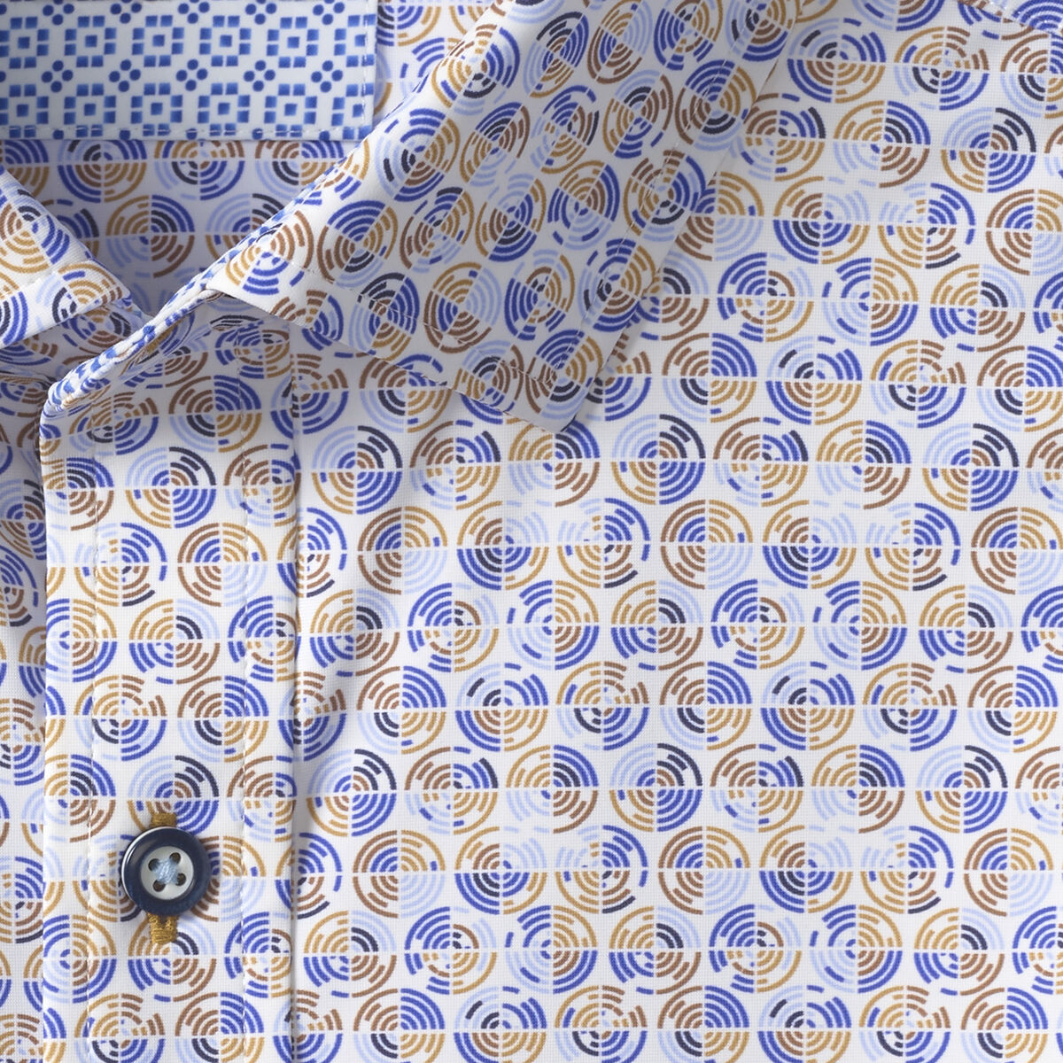 XC+&trade; Motion Long-Sleeve Print Knit Shirt image number null