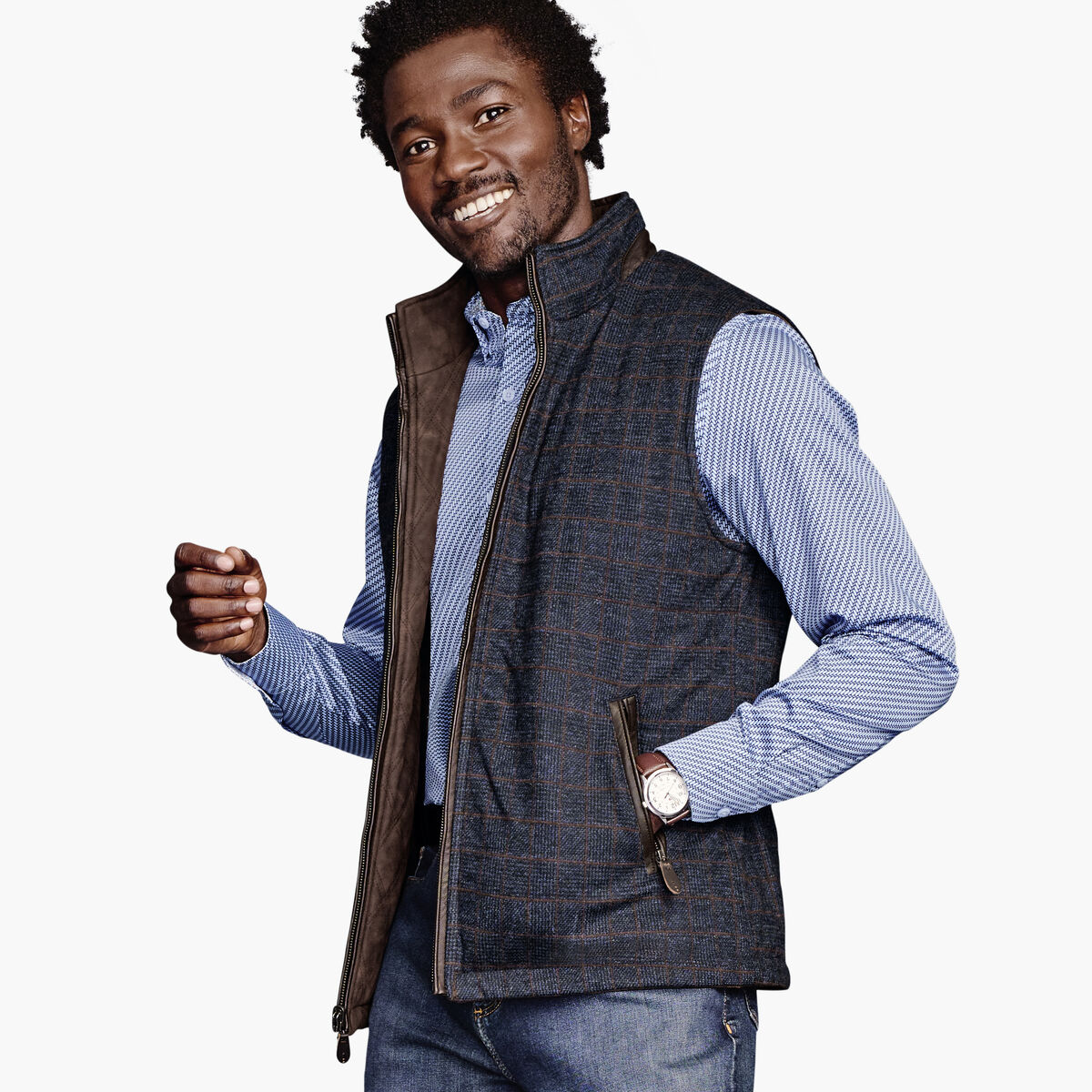 Upton Reversible Vest image number null