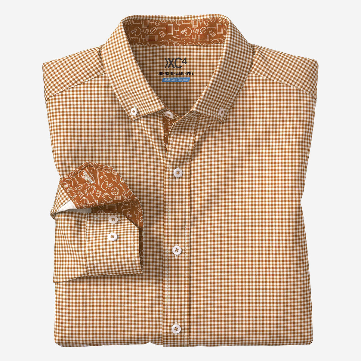 Game Day XC4&reg; Long-Sleeve Gingham Shirt image number null