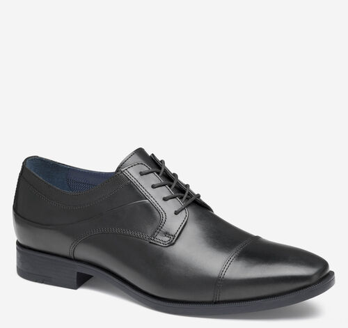 Gibbons Cap Toe - Black Full Grain