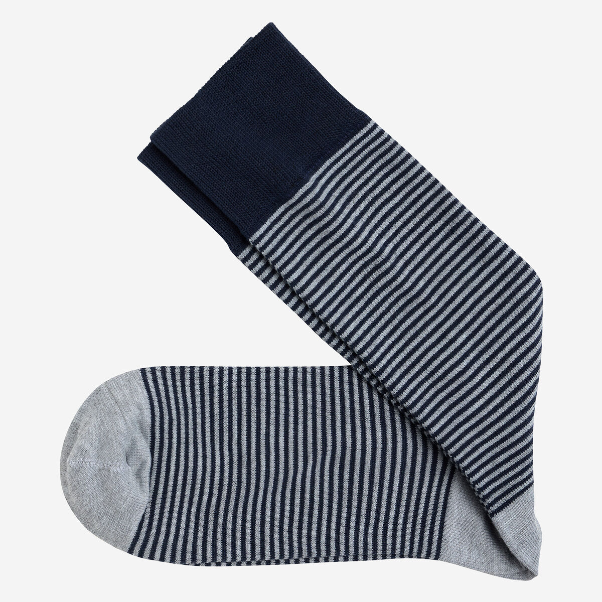 Striped Dress Socks image number null