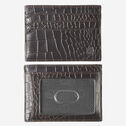 Croc-Embossed Weekender Card Wallet image number null