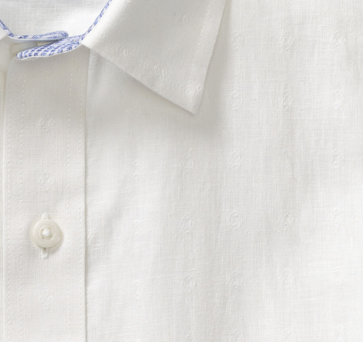 Washed Linen-Blend Shirt image number null