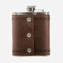 Jack Daniel&rsquo;s x J&M 175th Leather-Wrapped Flask image number null