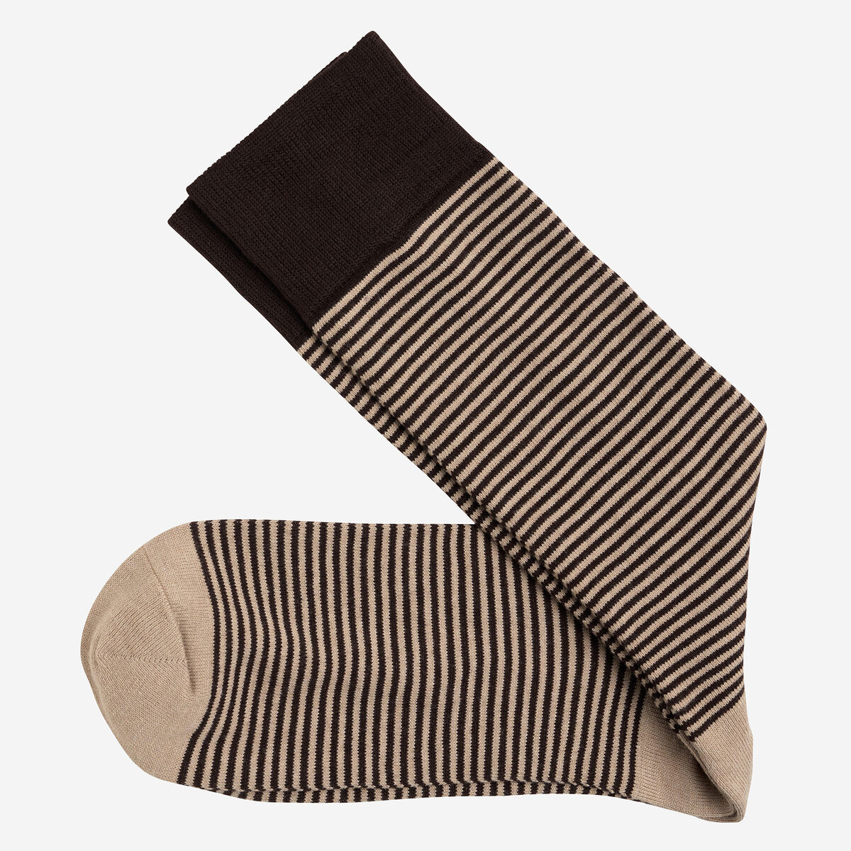 Striped Dress Socks image number null
