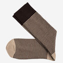 Striped Dress Socks image number null