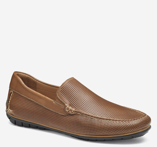 Cort 2.0 Perfed Venetian Loafer - Tan Full Grain