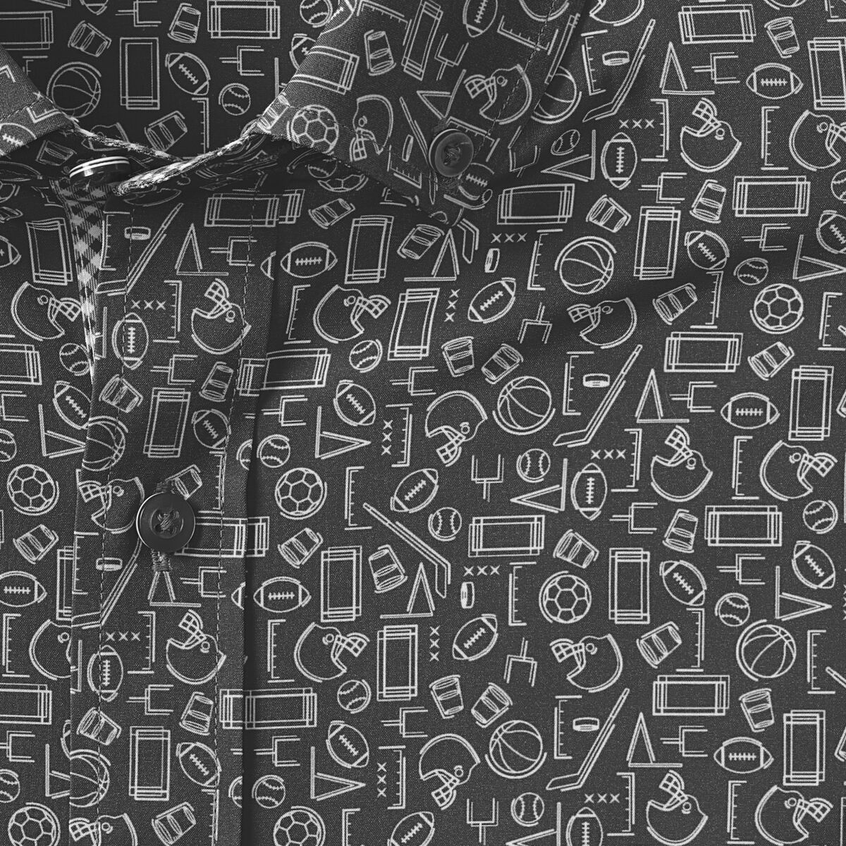 Game Day XC4&reg; Short-Sleeve Multi-Sport Print Shirt image number null