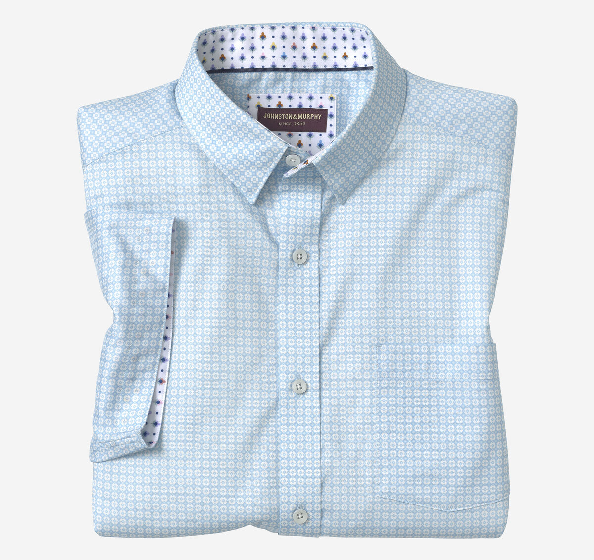 Printed Short-Sleeve Shirt image number null