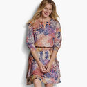 Printed Tiered Dress image number null