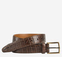 Croc Embossed Belt&nbsp; image number null