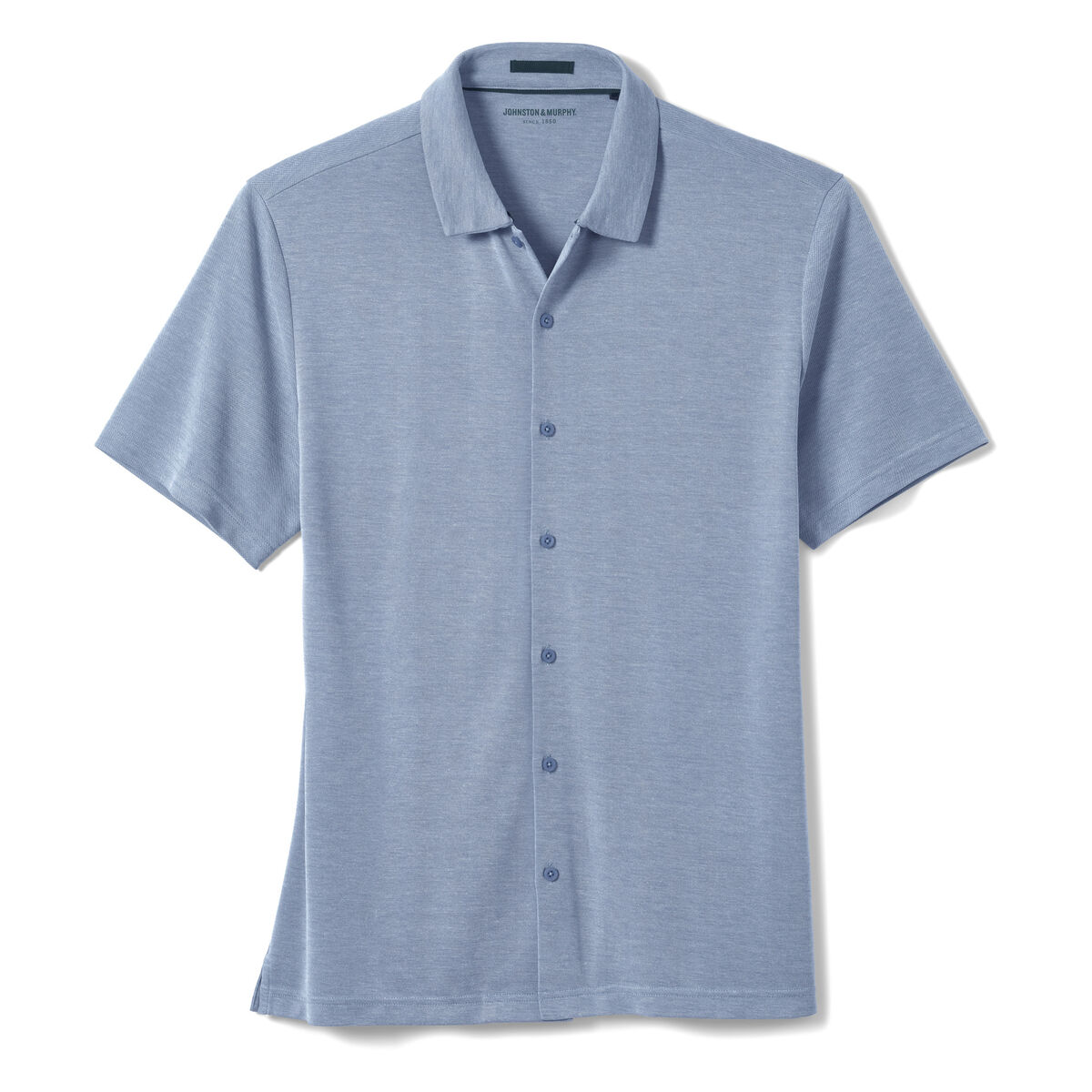 Vintage Birdseye Button-Front Shirt image number null