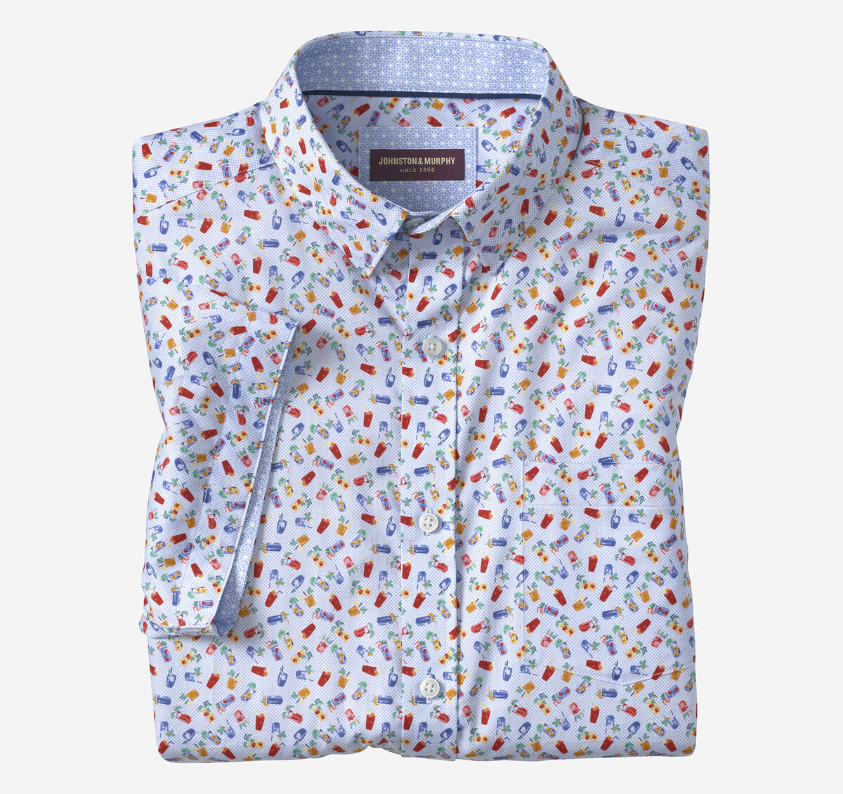 Logan Printed Short-Sleeve Shirt image number null