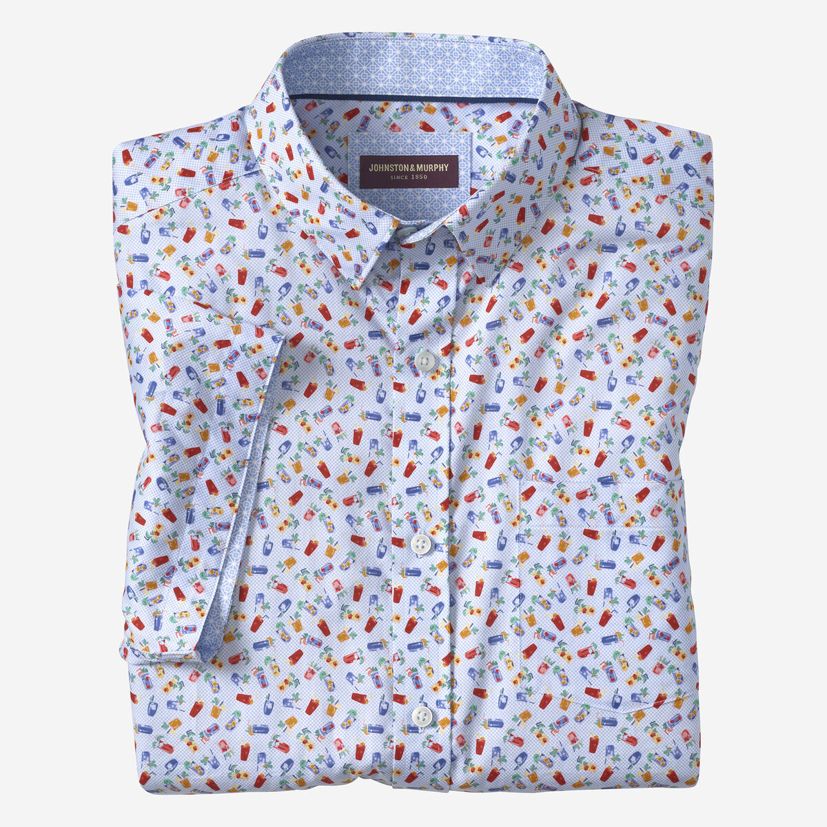 Logan Printed Short-Sleeve Shirt image number null