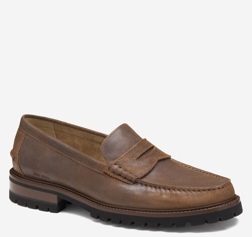 Collier Penny Loafer - Brown Bomber Leather