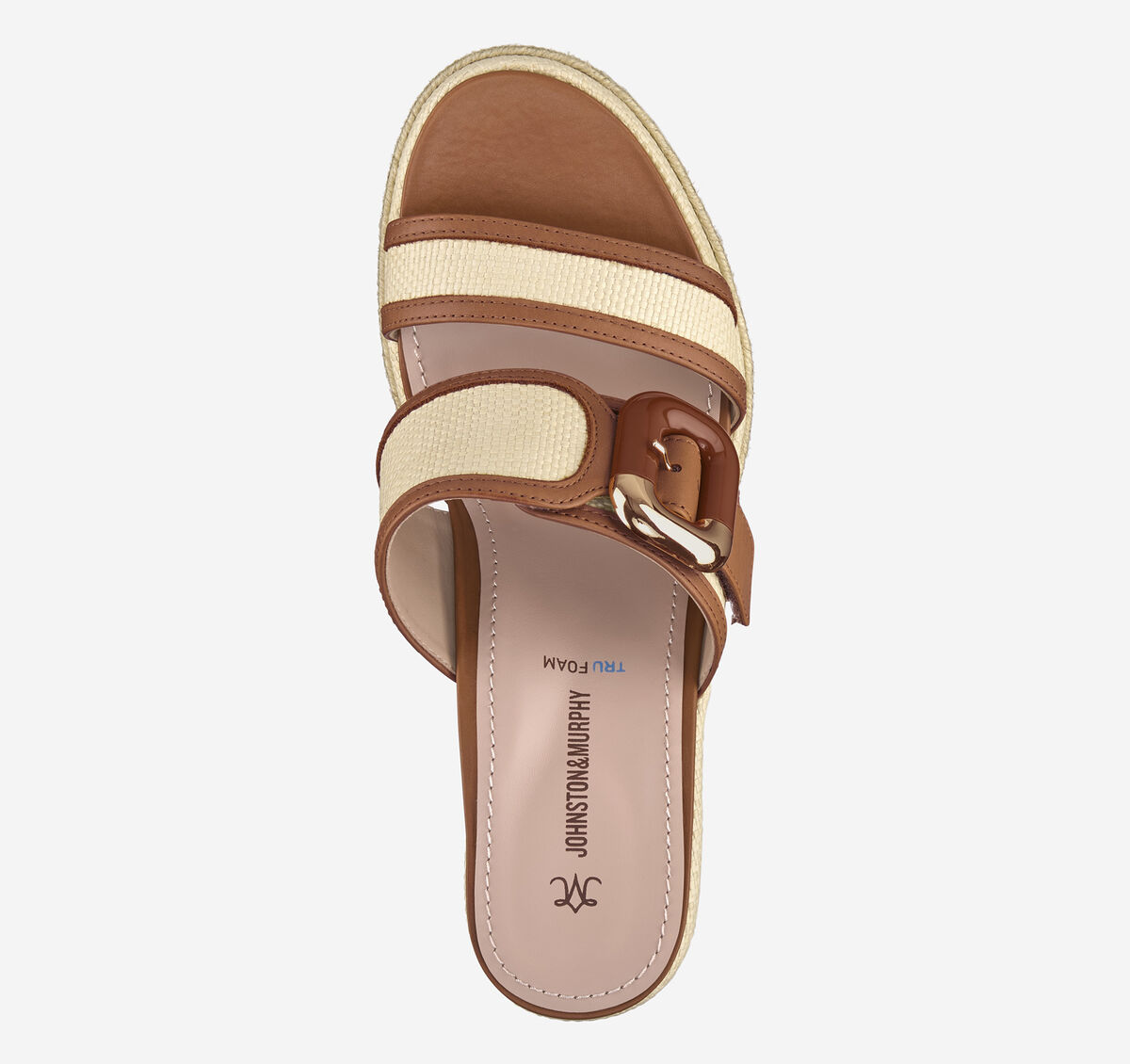 Addison Buckle-Strap Wedge image number null