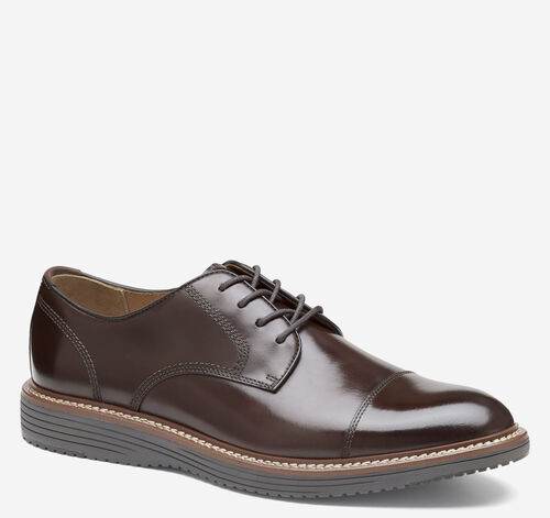 Upton Dress Cap Toe - Mahogany Full Grain