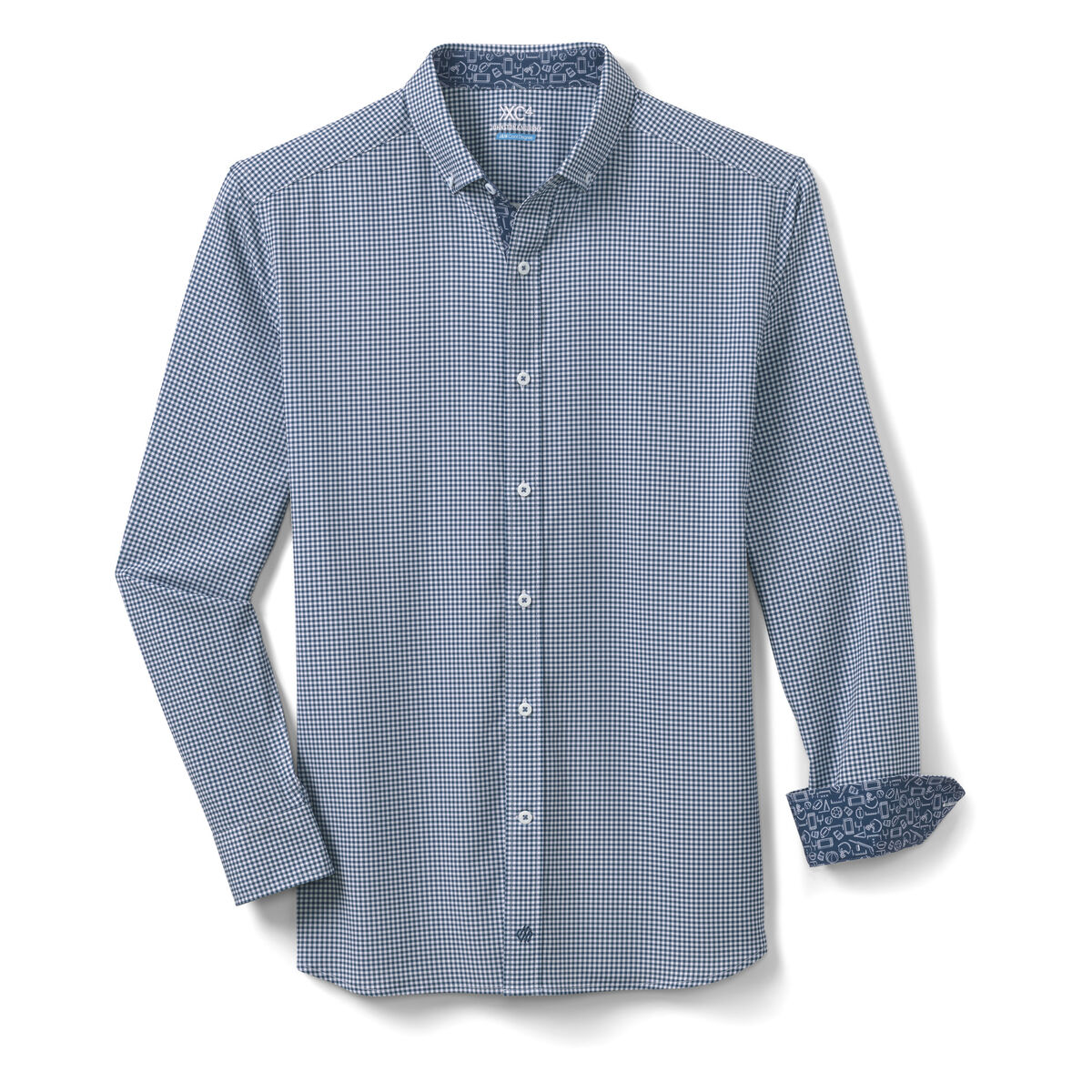 Game Day XC4&reg; Long-Sleeve Gingham Shirt image number null