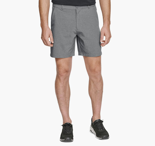 XC4® Performance Flat-Front 7" Shorts - Heather Gray
