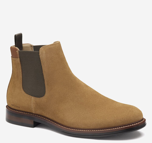 XC+™ Durham Chelsea Boot - Snuff Waterproof Waxed Suede