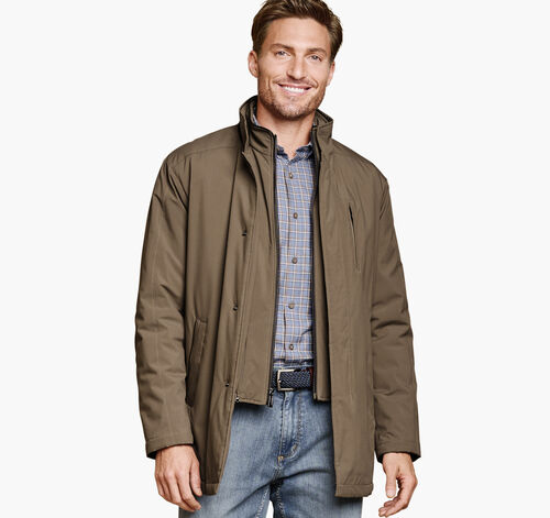 Upton City Coat - Taupe