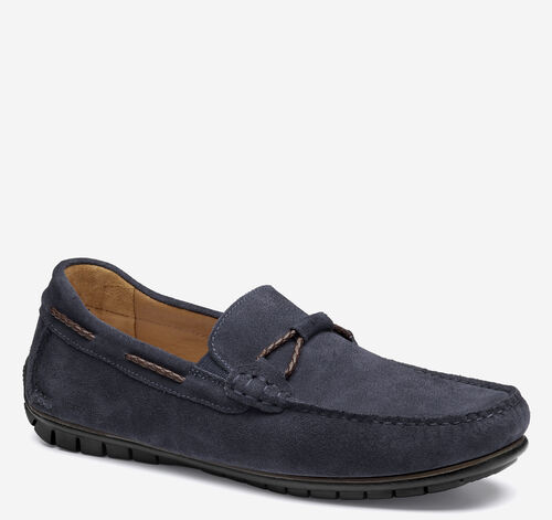 Cort 2.0 Braided Bit Loafer - Navy Suede