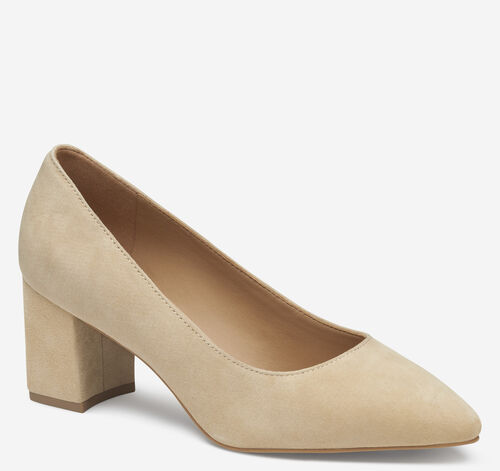 Vicki Pump - Sand Kid Suede