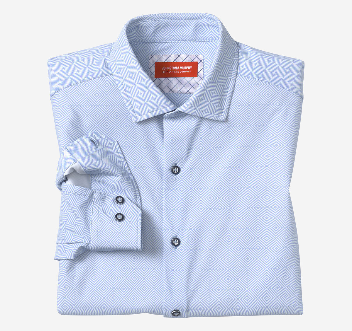 XC+&trade; Motion Long-Sleeve Dress Knit Shirt image number null