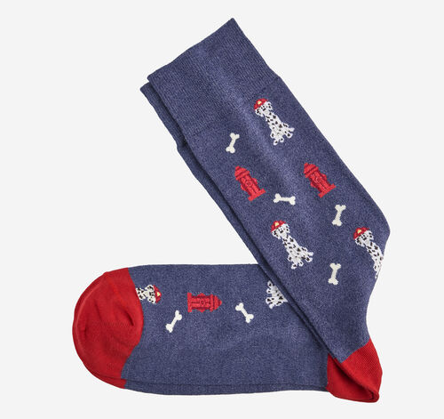 Novelty Socks - Denim Dalmatian