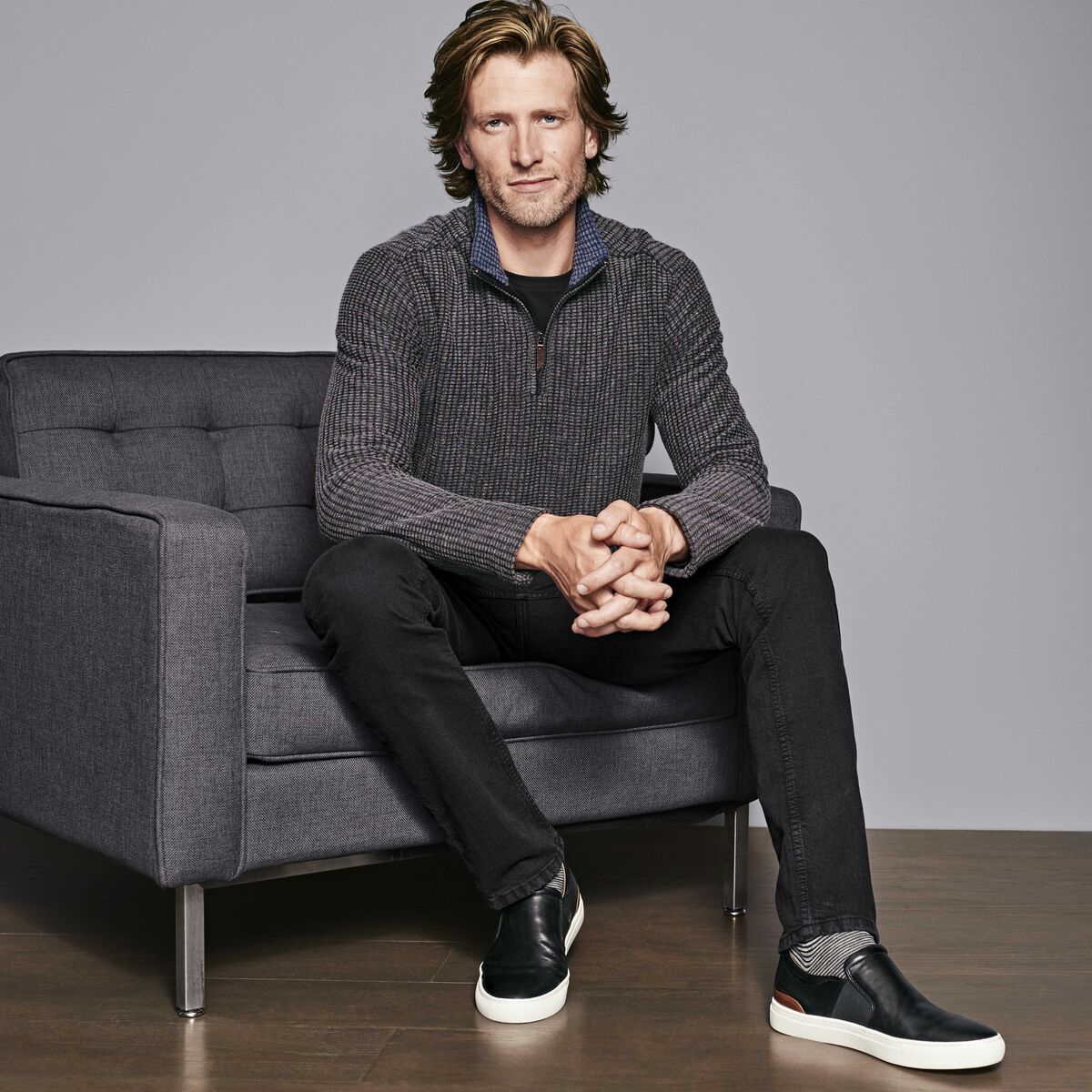 Waffle Quarter Zip image number null