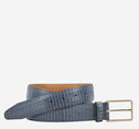 Washed-Croc Embossed Belt image number null