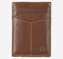 Double-Contrast Stitch Front Pocket Wallet image number null
