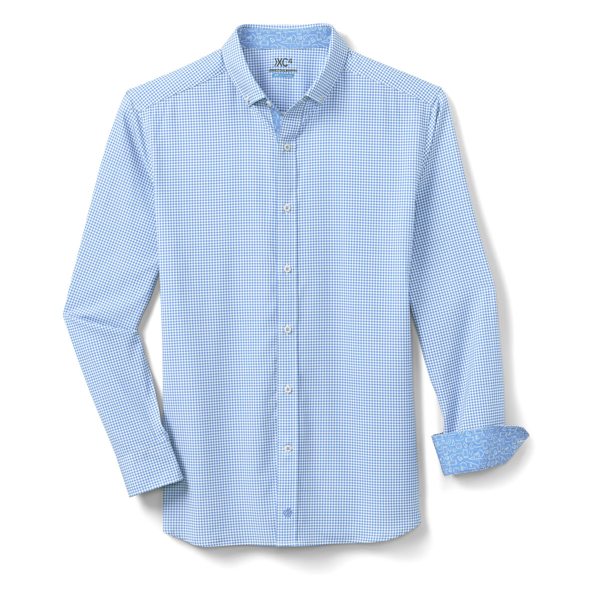 Game Day XC4&reg; Long-Sleeve Gingham Shirt image number null